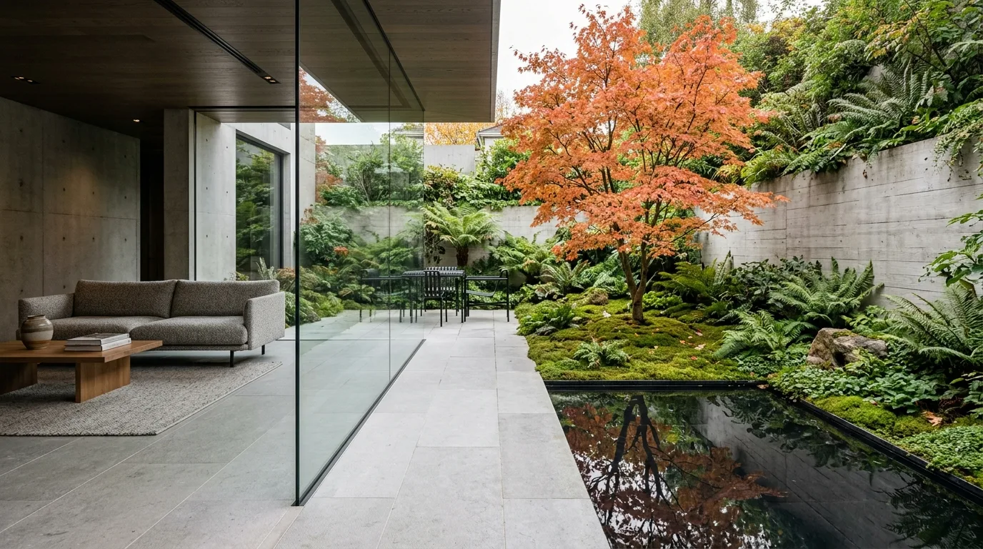 The Garden as an Extension of the Interior: Dissolving Boundaries