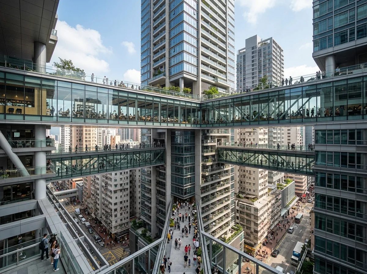 3D Urbanism: Multi-layered Connected Urban Systems
